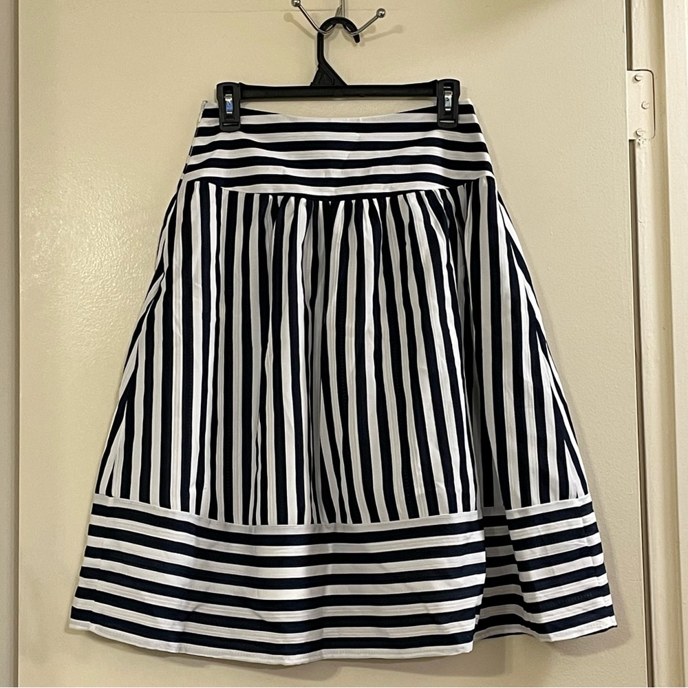 MAEVE by ANTHROPOLOGIE High Seas Skirt in Navy - Picture 4 of 7